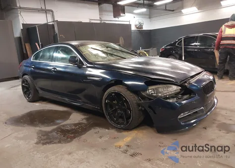 2015 BMW 650I Gran Coupe xDrive z USA, uszkodzony, nr VIN WBA6B4C56FD761861